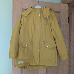 Joules yellow raincoat